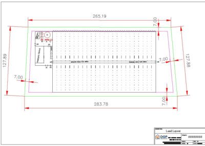 Greenhouse layout 2ha